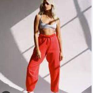 JOAH BROWN HOT SAUCE RED SWEATPANTS S/M